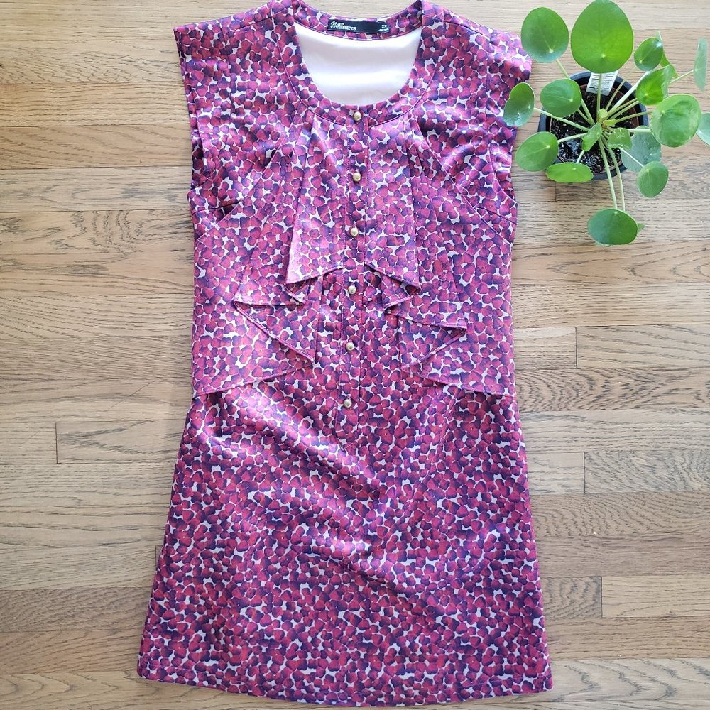 Dear Creatures Pink Floral Cocktail Dress